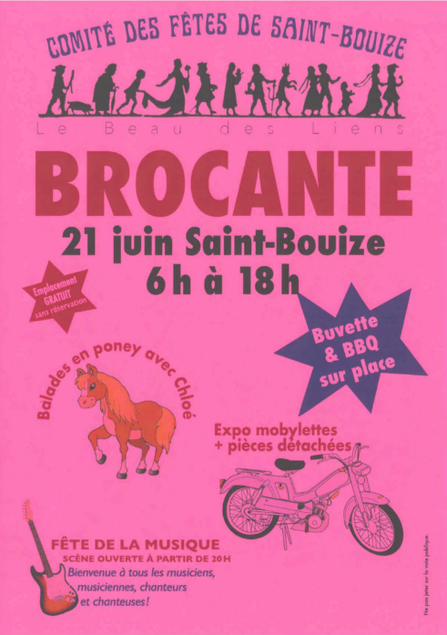 BROCANTE Saint-Bouize