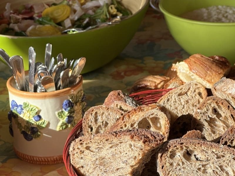 Brunch à la ferme Les Jardins Vert Framboise Beaufour-Druval