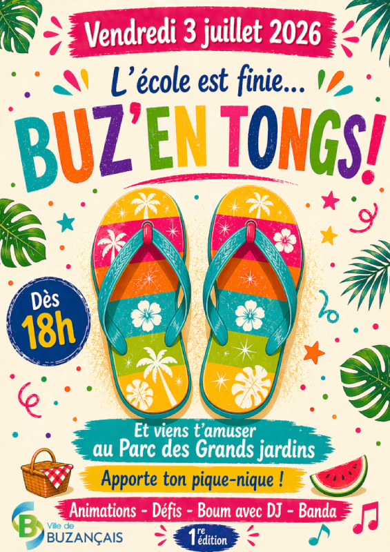 Buz&rsquo;en Tongs !  Buzançais