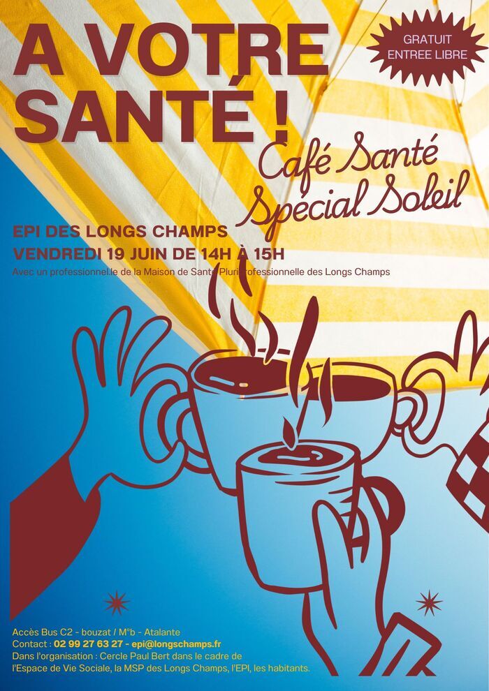Café Santé » Vivre avec le soleil » EPI des Longs Champs Rennes
