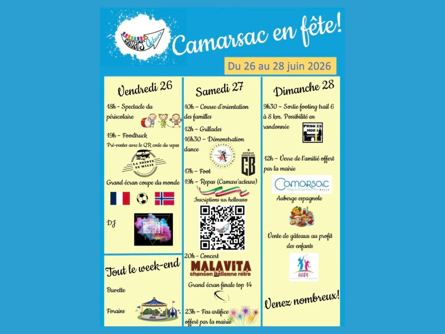 Camarsac en fête Camarsac