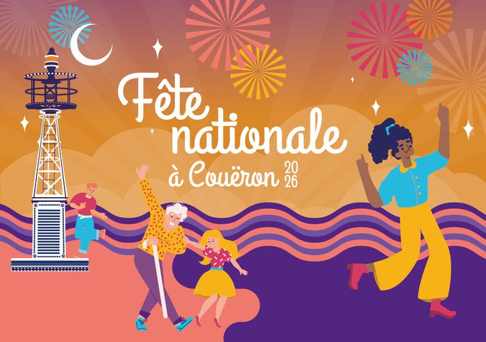 Célébrez la Fête nationale ! – Feu d’artifice à Couëton Esplanade Jérémie Huguet Couëron