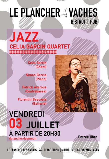 Célia Garcin Quartet Place du Pin Agen