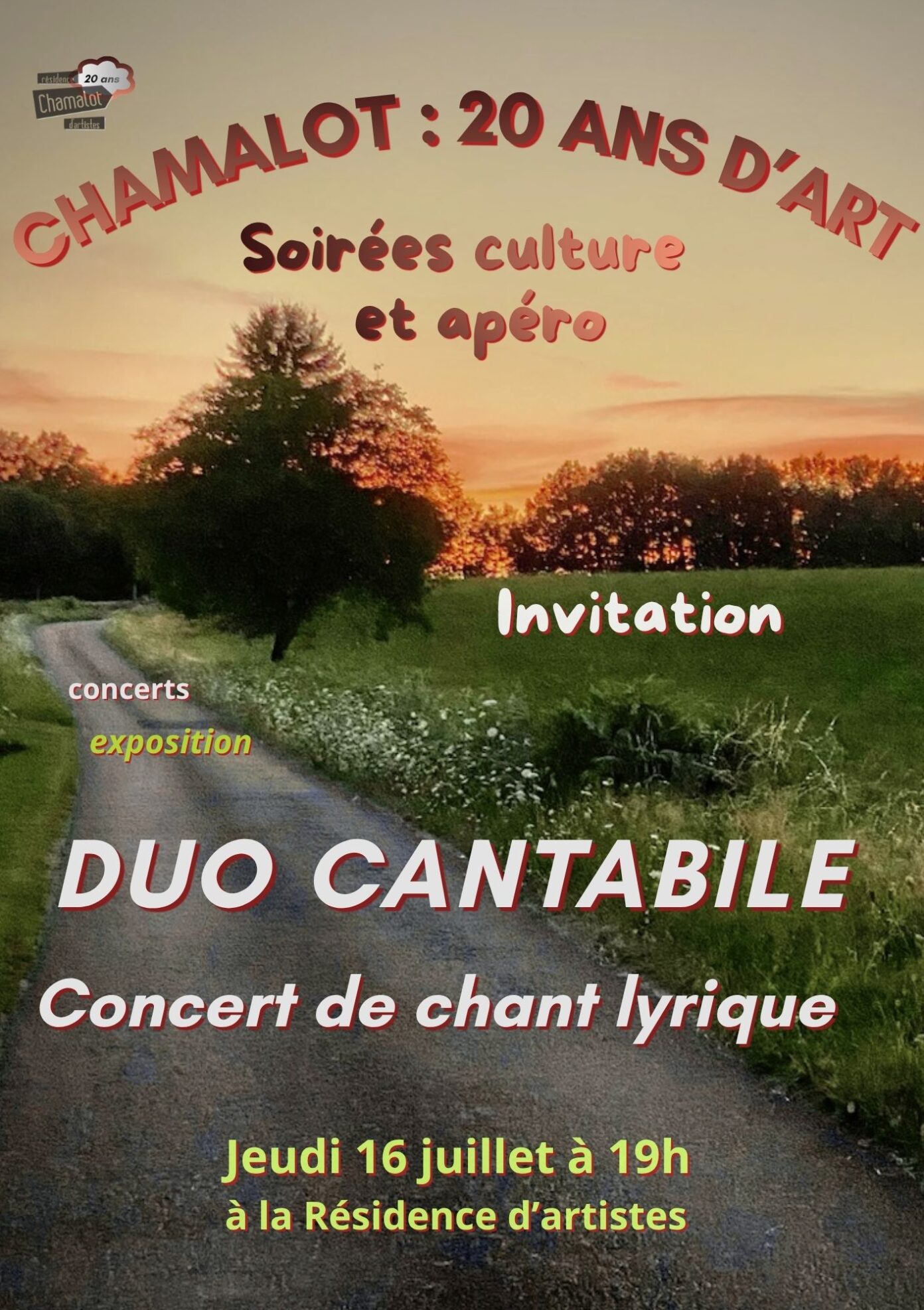 Chamalot 20 ans d&rsquo;écart Chamalot Moustier-Ventadour