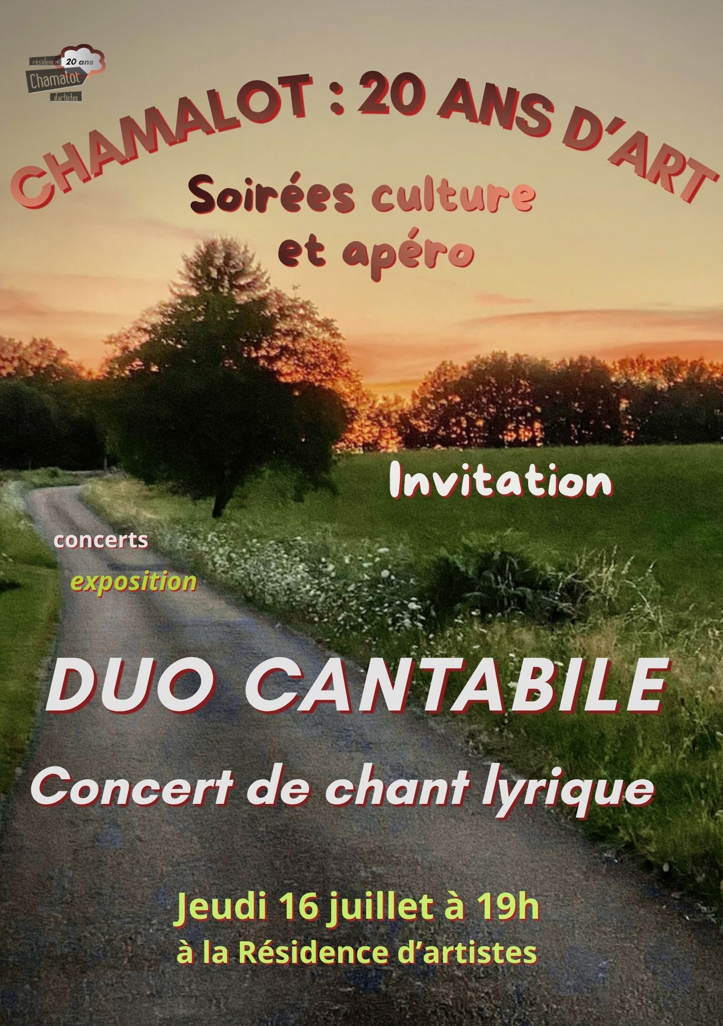 Chamalot 20 ans d&rsquo;écart Chamalot Moustier-Ventadour
