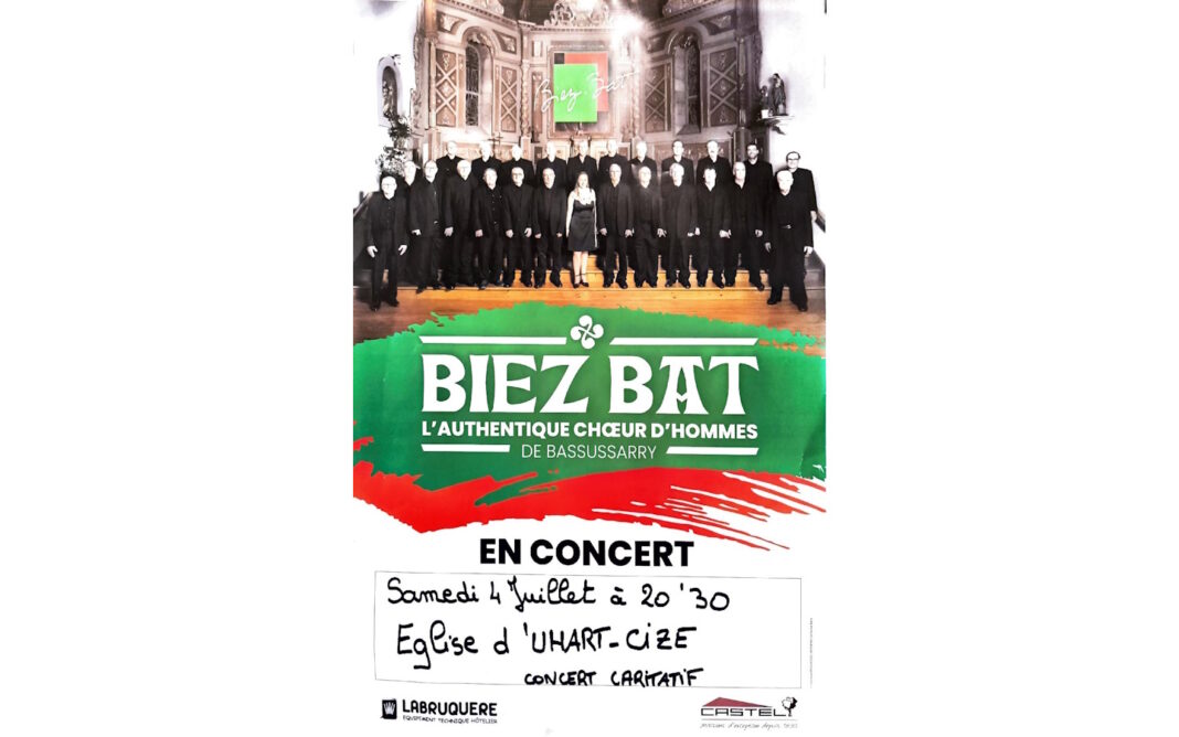 Choeurs basques d&rsquo;hommes Biez Bat  Uhart-Cize