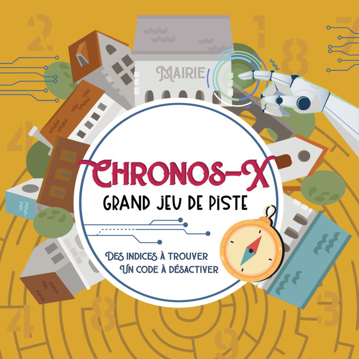 CHRONOS-X, Village de Saint-Brice-Courcelles, Saint-Brice-Courcelles