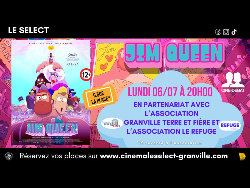 Ciné-débat: jim queen Le Select Granville