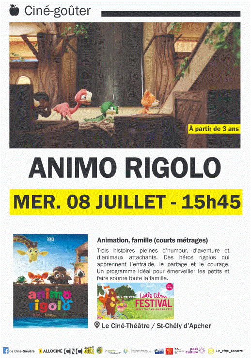 CINÉ-GOÛTER  Saint-Chély-d&rsquo;Apcher