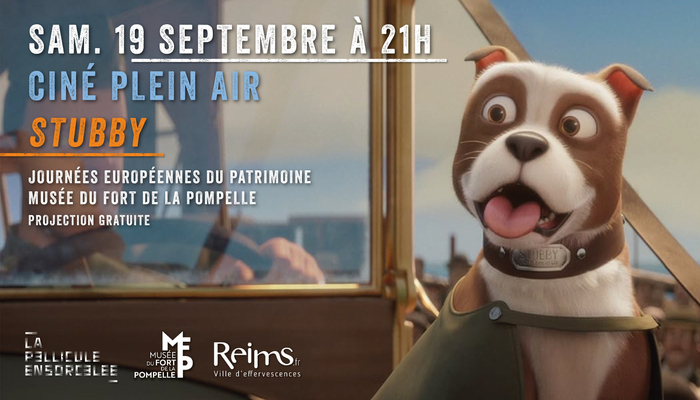Ciné Plein Air > Stubby Musée du fort de la Pompelle Puisieulx