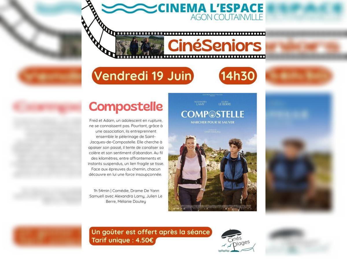 Ciné Seniors Compostelle Espace Culturel Agon-Coutainville