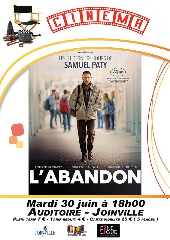 Cinéma à l’auditoire de Joinville L’abandon Joinville