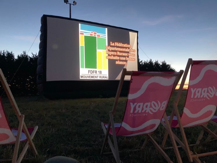 Cinéma en plein air à Chavannes  Chavannes