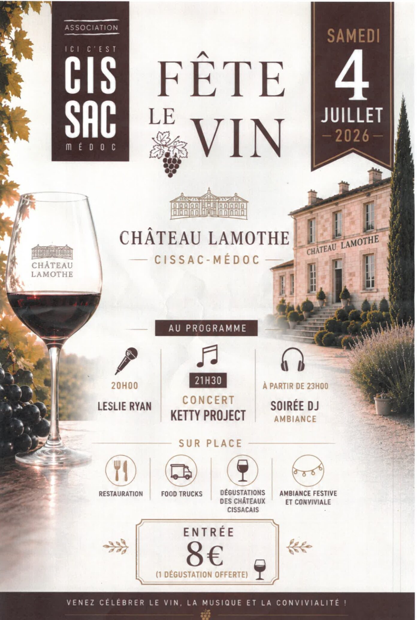 Cissac fait son show Château lamothe cissac Cissac-Médoc