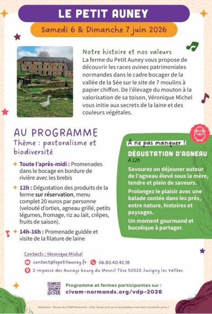 CIVAM Vachement dépaysant – Le petit Auney, Le petit Auney, 2 impasse des Aunays bourg du Mesnil Tôve, Juvigny les Vallées