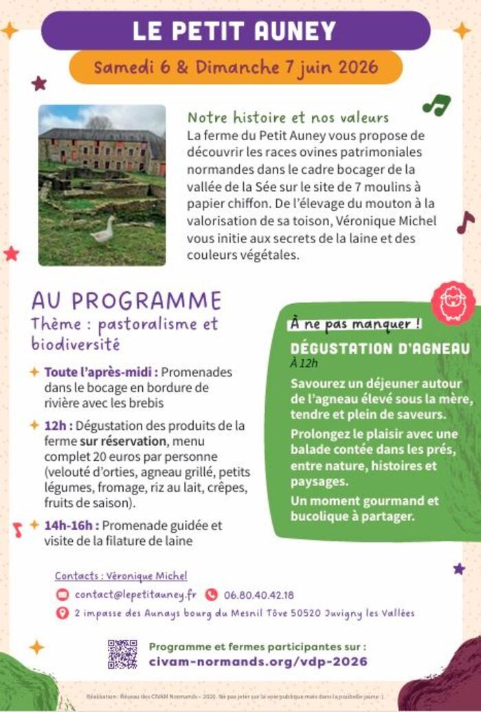 CIVAM Vachement dépaysant – Le petit Auney, Le petit Auney, 2 impasse des Aunays bourg du Mesnil Tôve, Juvigny les Vallées