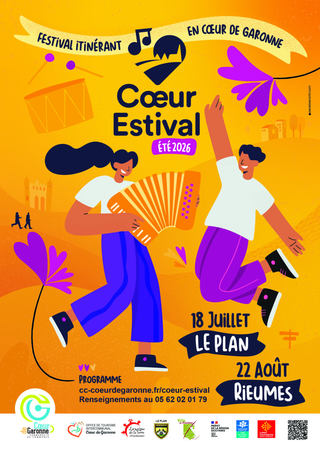 COEUR ESTIVAL Le Plan