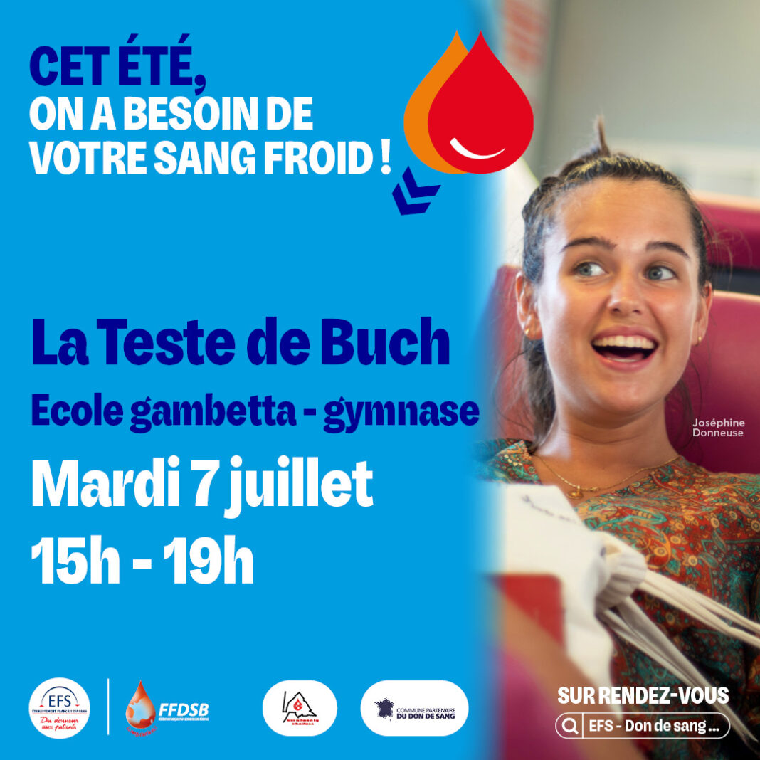 Collecte de sang  La Teste-de-Buch