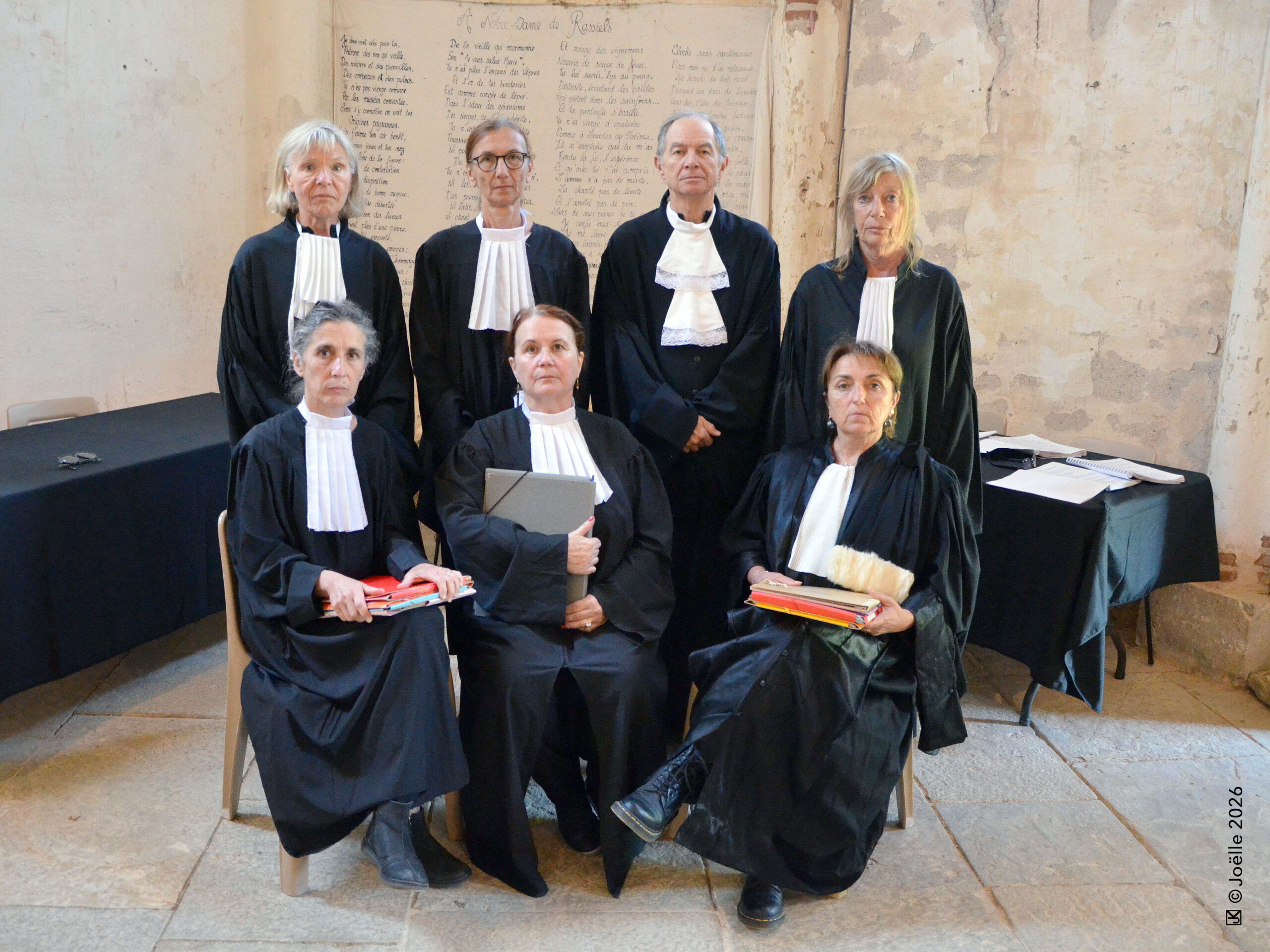 Le Doute Spectacle de théâtre contemporain Église désacralisée de Rassiels Trespoux-Rassiels