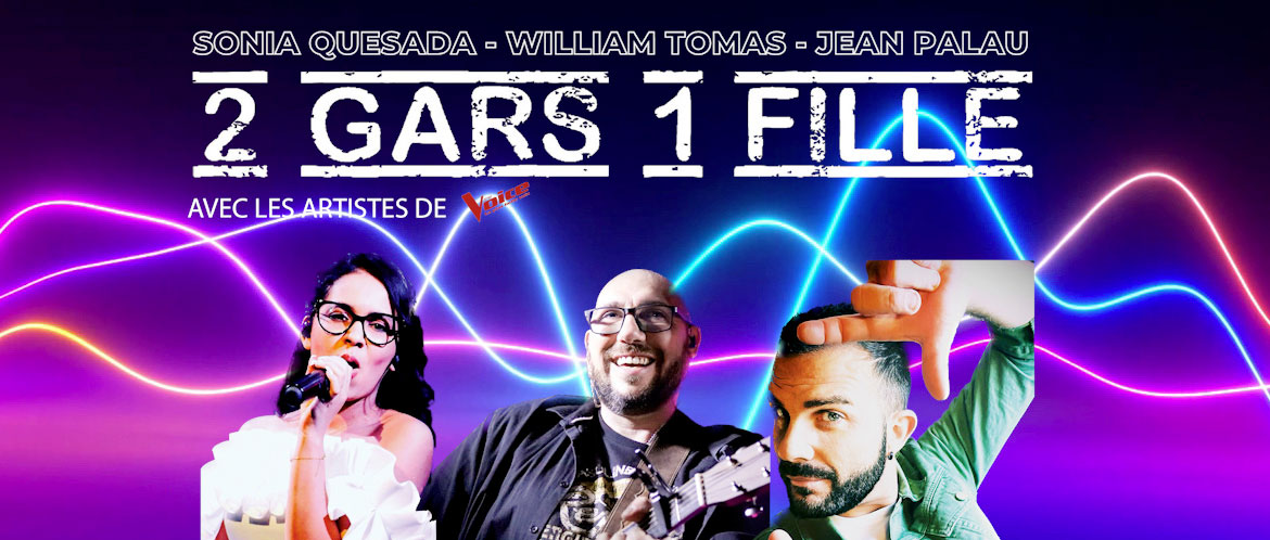 CONCERT 2 GARS, 1 FILLE Canet-en-Roussillon