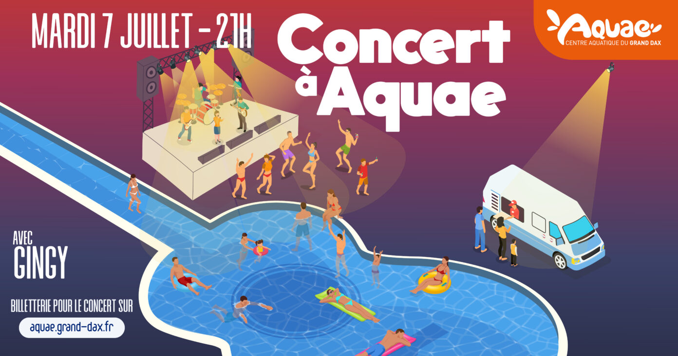 Concert à Aquae Centre Aquatique Aquae Dax