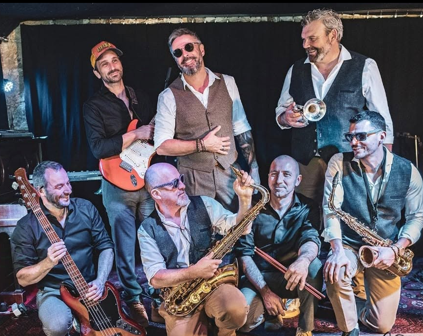 Concert à la Brasserie Corrézienne One shot groove  Marcillac-la-Croze