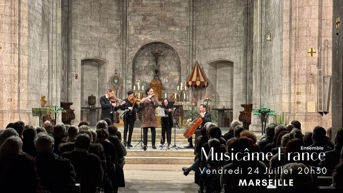 Concert à Marseille : Ravel, Debussy, Cantemir, Mozart, Bach, Puccini, Piazzolla, Vivaldi Abbaye Saint-Victor Marseille
