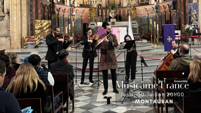Concert à Montauban : Ravel, Debussy, Cantemir, Mozart, Bach, Puccini, Piazzolla, Vivaldi Eglise Saint-Joseph Montech
