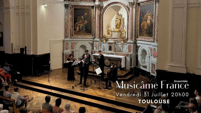 Concert à Toulouse : Ravel, Debussy, Cantemir, Mozart, Bach, Puccini, Piazzolla, Vivaldi Chapelle Sainte-Anne Toulouse