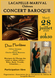 Concert Baroque au Château de Lacapelle Lacapelle-Marival