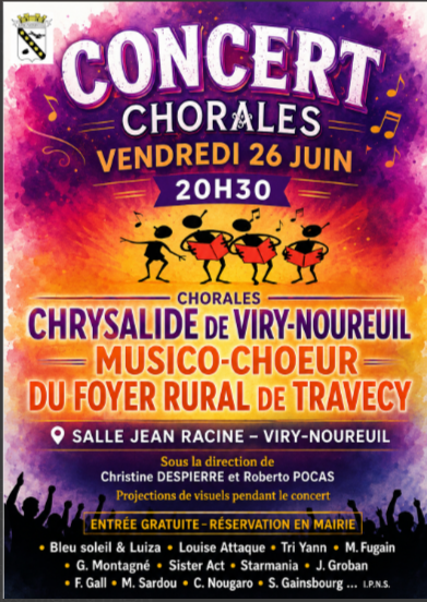 Concert Chorales Viry-Noureuil