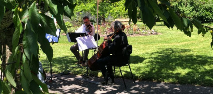 Concert classique gratuit en plein air Parc sous les marronniers (à côté de la Mairie de Plan-les-Ouates) Genève