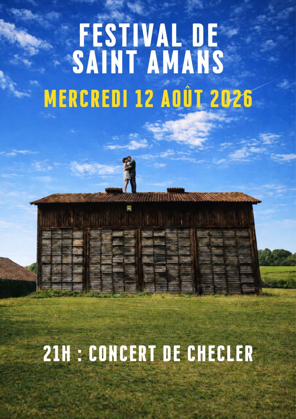 Concert de Checler dans le cadre du Festival de Saint-Amans Le 909 Castelculier
