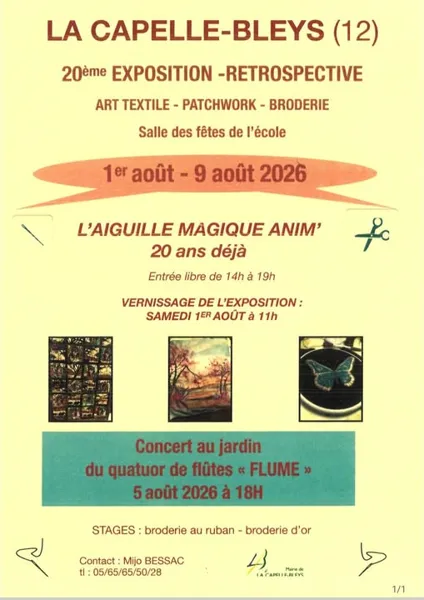 Concert de flûtes  La Capelle-Bleys
