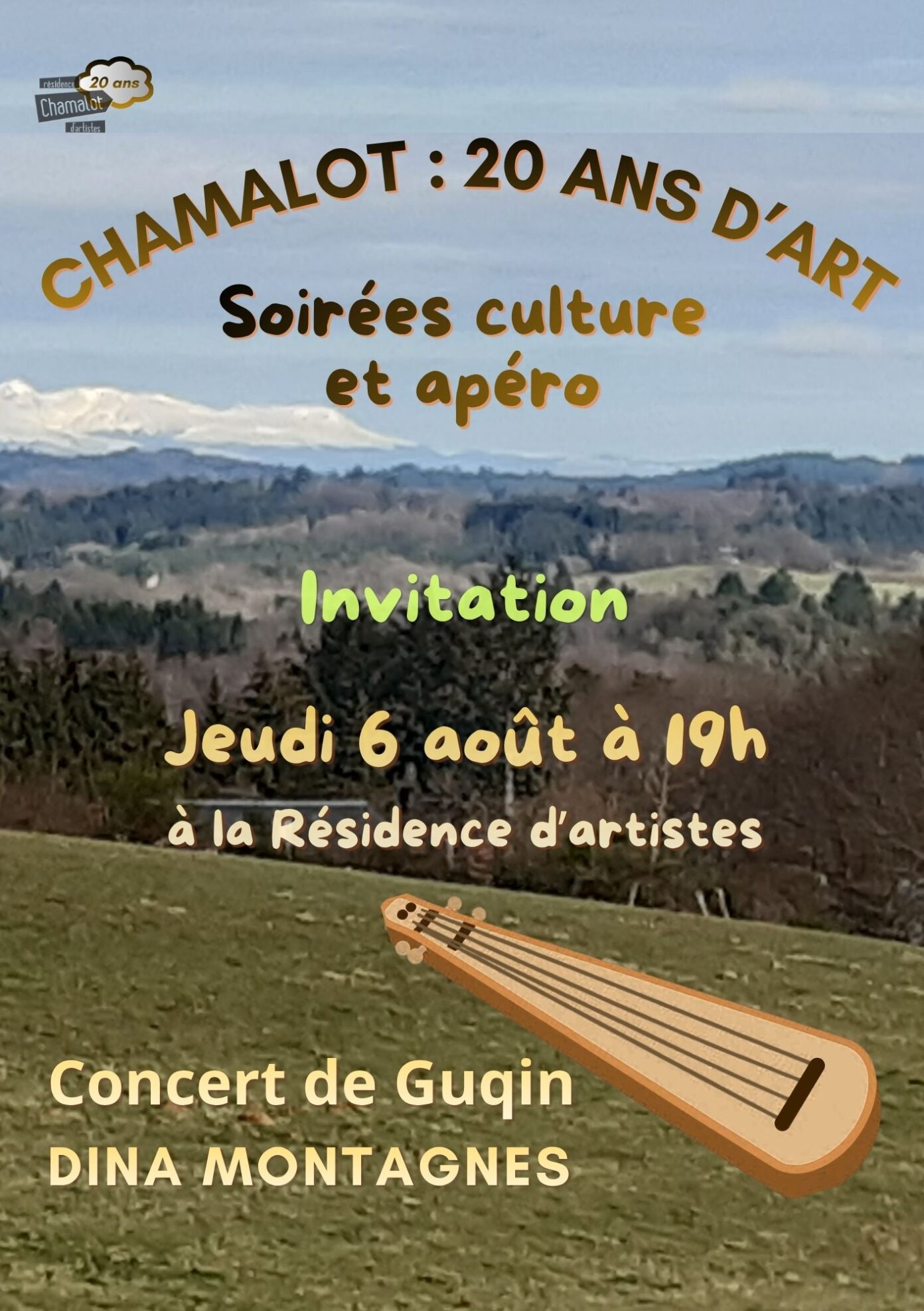 Concert de Guqin Chamalot Moustier-Ventadour