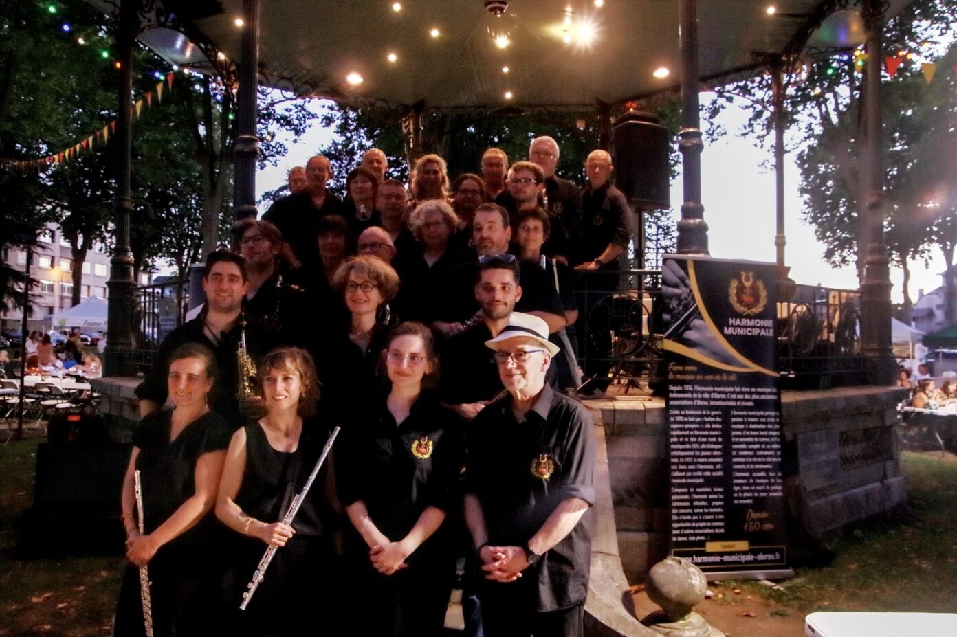 Concert de l&rsquo;Harmonie municipale Place du Général de Gaulle Oloron-Sainte-Marie