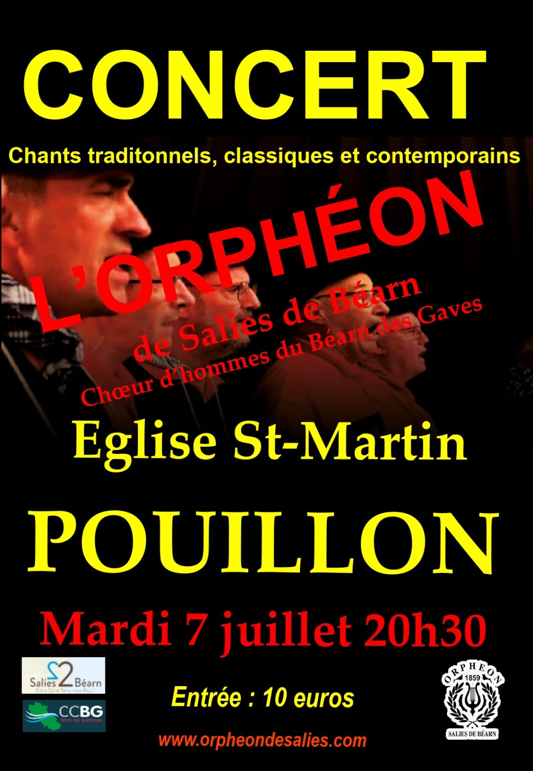 Concert de l&rsquo;Orphéon  Pouillon