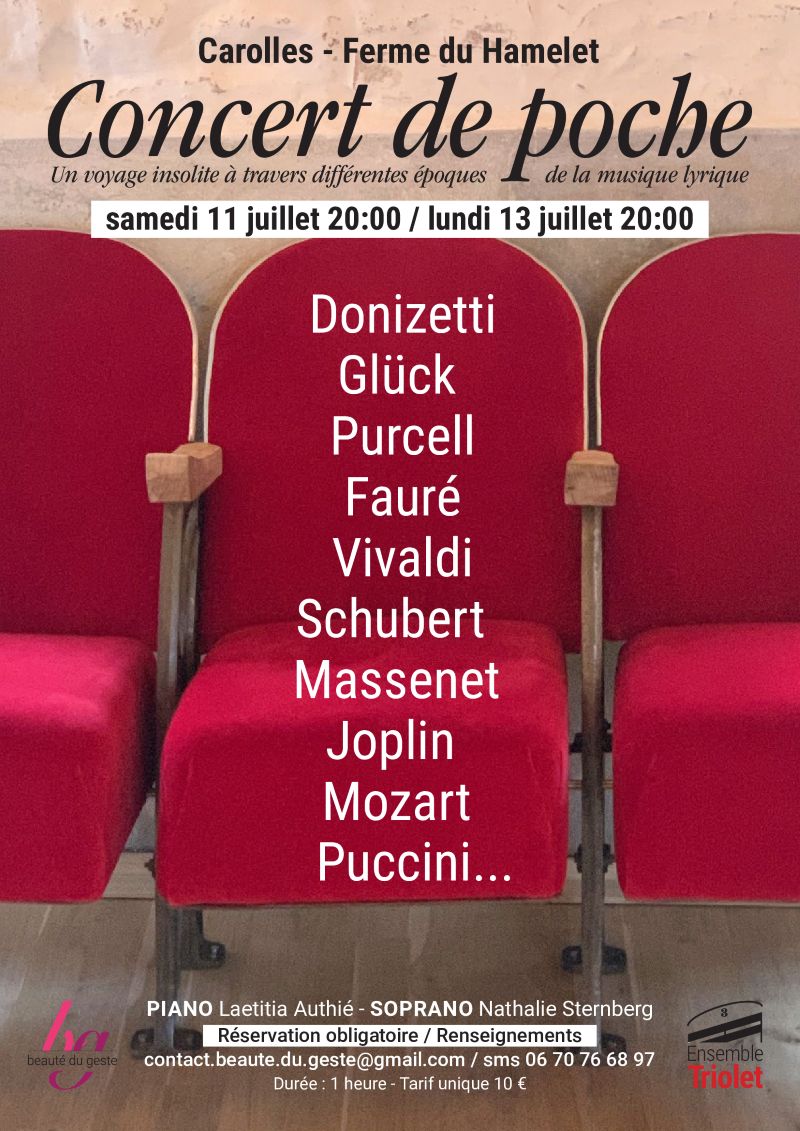 Concert de poche lyrique Carolles