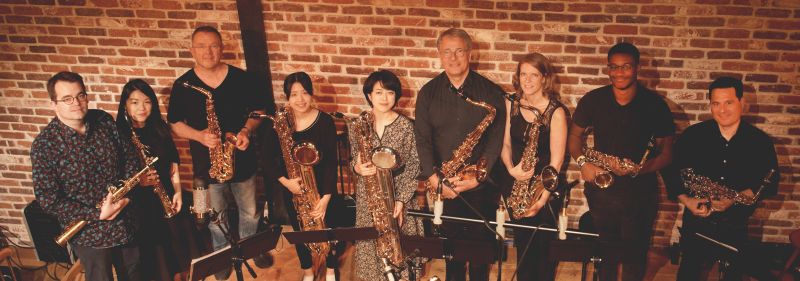 Concert de Saxo Voce La Datcha Donville-les-Bains