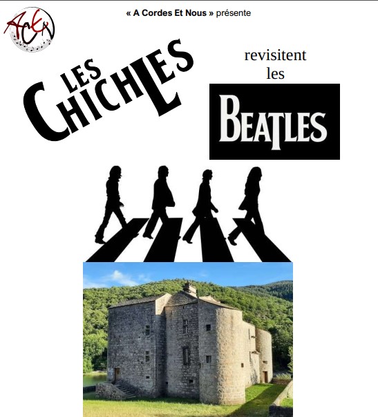 CONCERT DES CHICHLES Parvis du château de Castanet Pourcharesses 2026-07-30