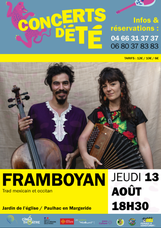 CONCERT D’ÉTÉ Paulhac-en-Margeride