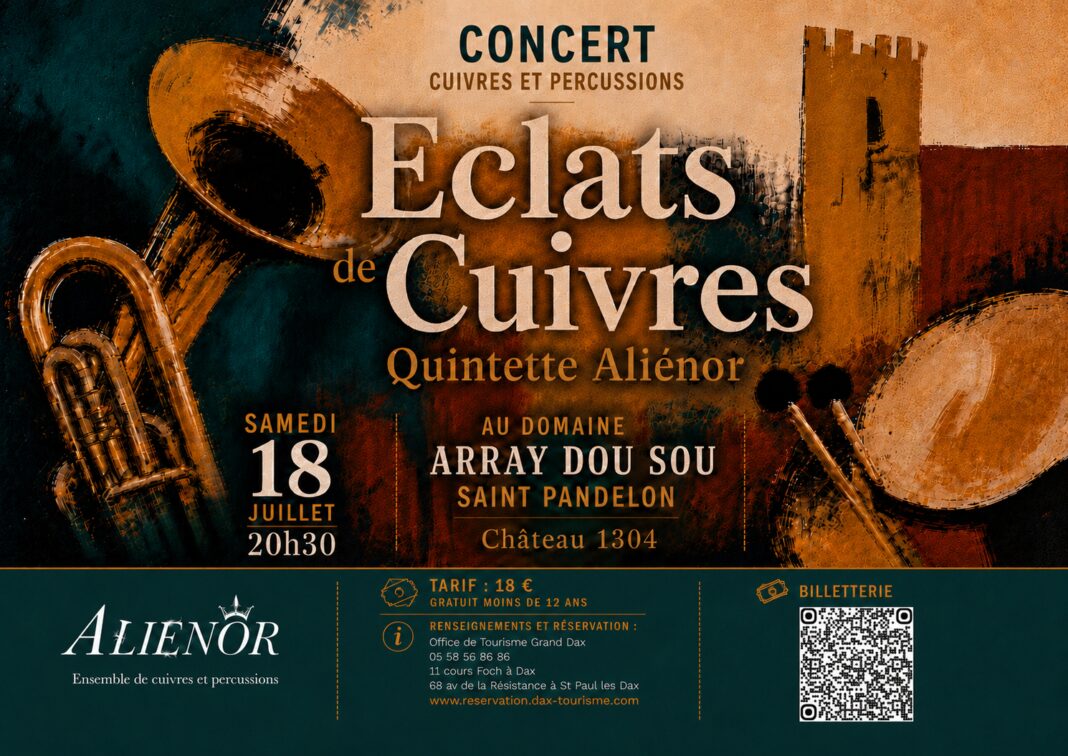 Concert Eclats de Cuivres Domaine Array Dou Sou Saint-Pandelon