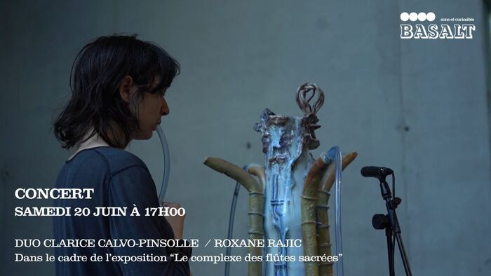 Concert en duo Roxane Rajic & Clarice Calvo Pinsolle Basalt Rennes