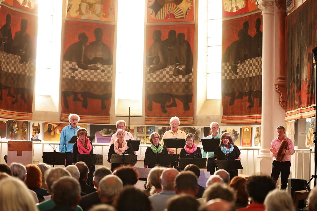 CONCERT ENSEMBLE VOCAL A LA VIDA  Pont de Montvert Sud Mont Lozère