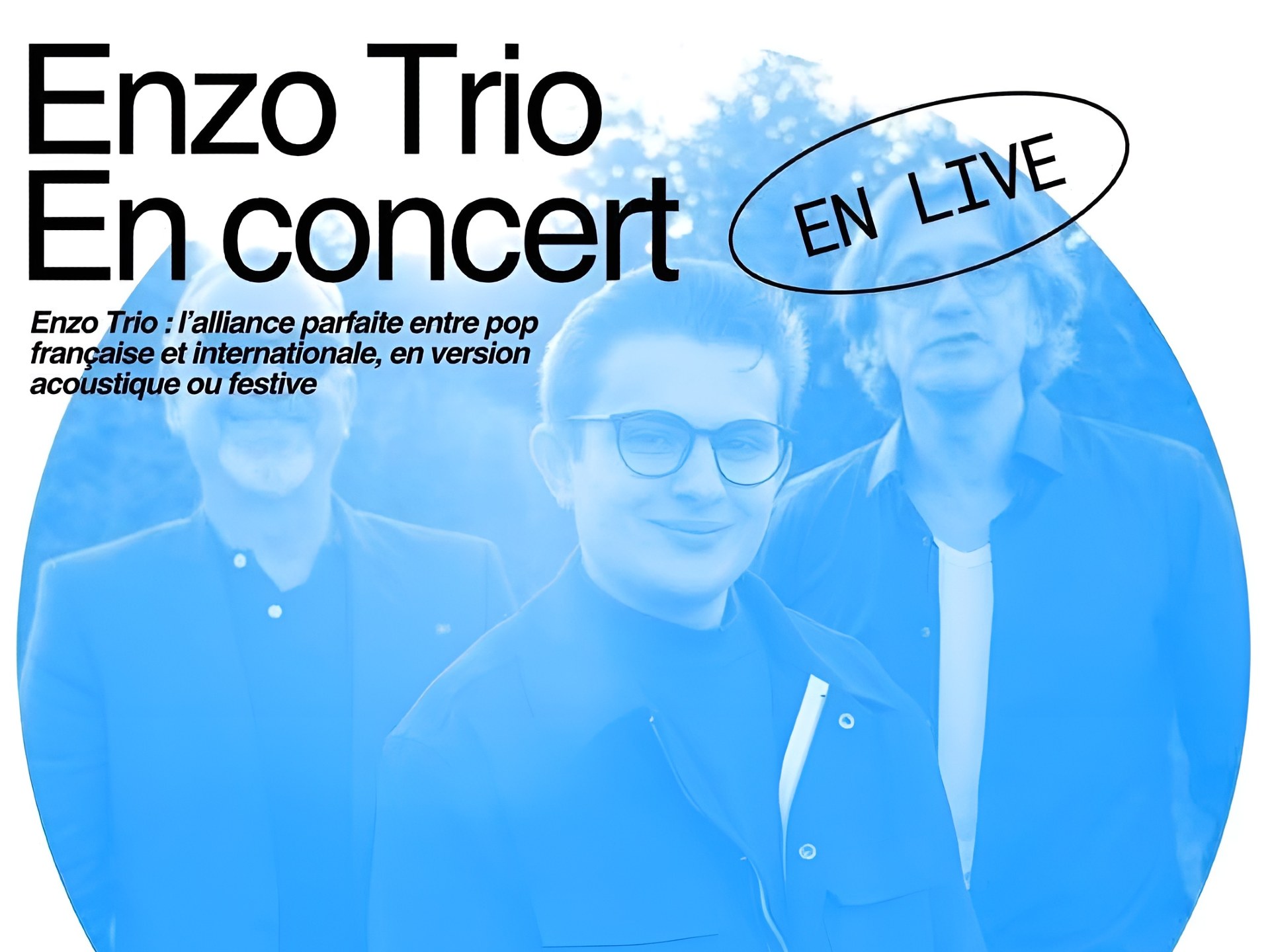Concert Enzo Trio Moulin de Monpoisson Le Puy