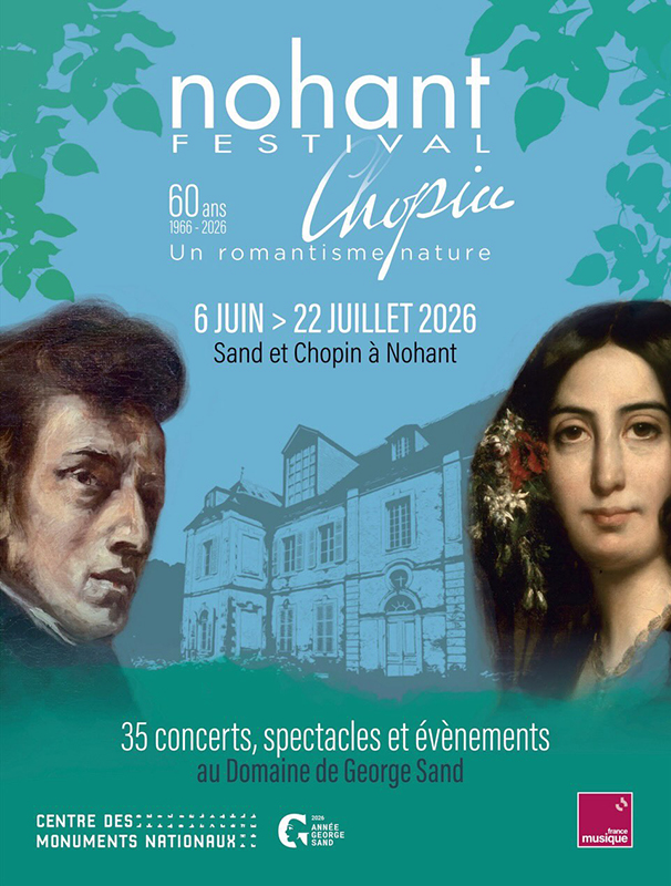 Concert Hors Les Murs du Nohant Festival Chopin Briantes