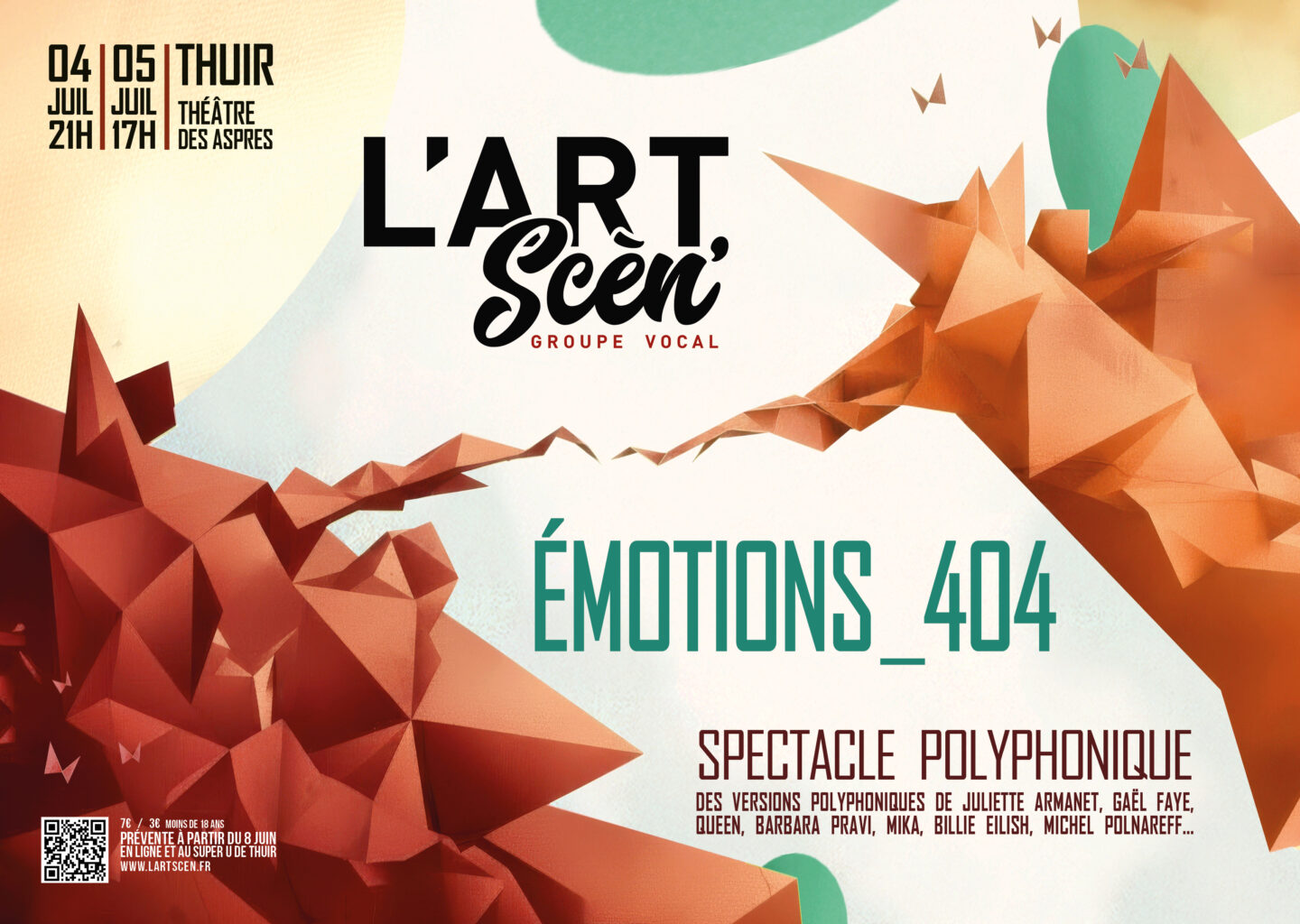 CONCERT L’ART’SCÈN Thuir