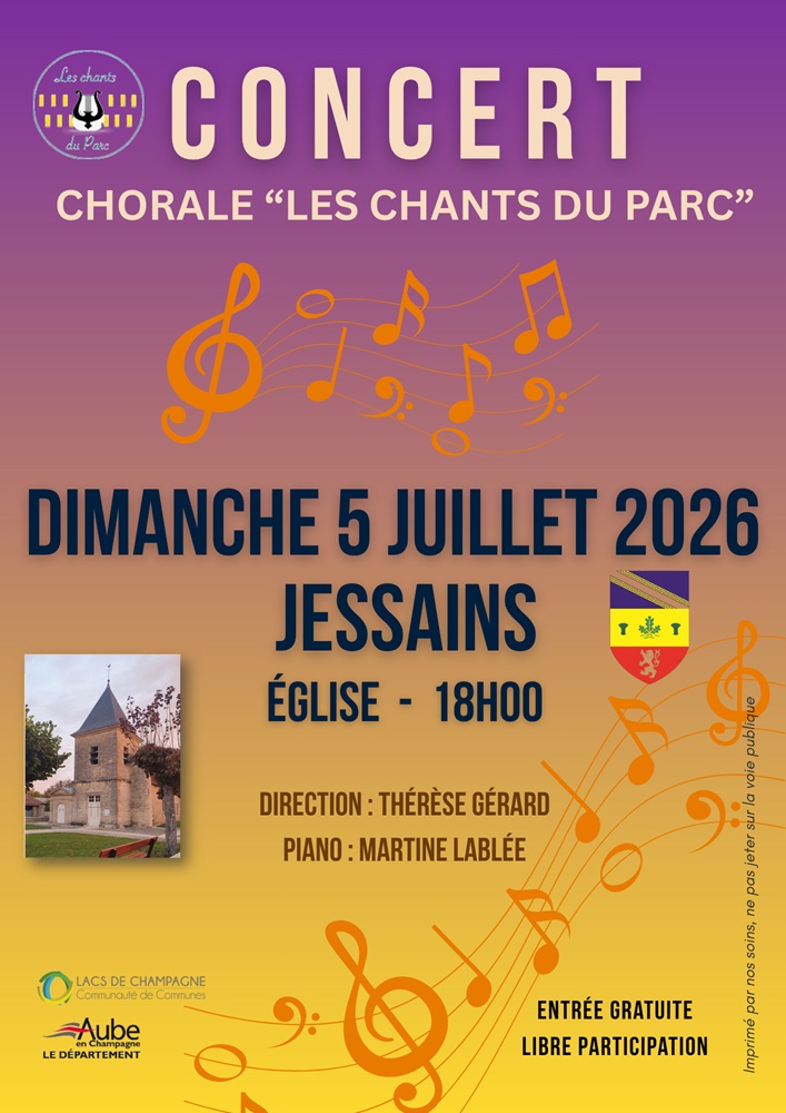 Concert Les Chants du Parc Jessains