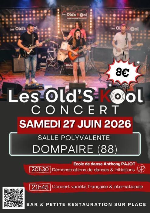 Concert Les Olds’ Kool rue de la Gare Dompaire