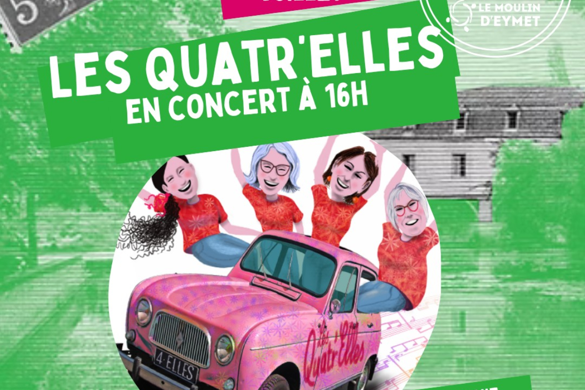 Concert | Les Quatr'Elles 2 Quai de la Navigation Eymet 2026-07-04